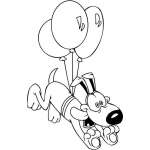 Cartoon Dog Sticker 99