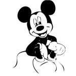 Mickey Mouse Sticker 2