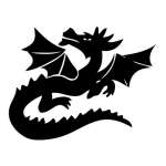 Dragon 12 Sticker