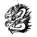 Dragon 18 Sticker