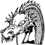 Dragon Sticker 123