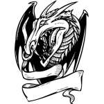 Dragon Sticker 233