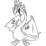 Funny Dragon Sticker 2