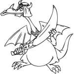 Funny Dragon Sticker 21