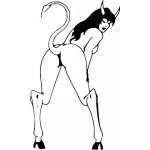 She Devil Sticker 103