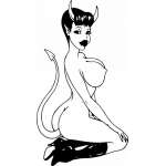 She Devil Sticker 91