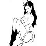 She Devil Sticker 94