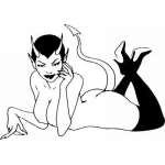 She Devil Sticker 4