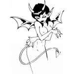 She Devil Sticker 48
