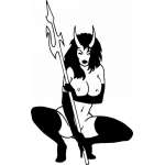 She Devil Sticker 57