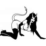 She Devil Sticker 65