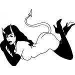 She Devil Sticker 67
