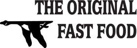 The Original Fas Food Goose Sticker