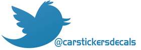 Twitter Username Sticker