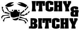 Itchy and B|tchy Sticker