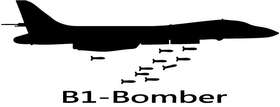 B1, Bomber Sticker