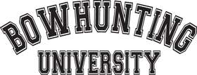 Bowhunting University Sticker