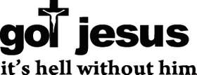 Jesus Sticker 2220