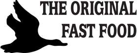 The Original Fast Food Duck Sticker