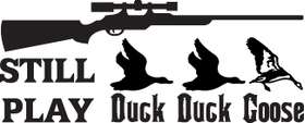Still Play Duck Duck Goose Sticker