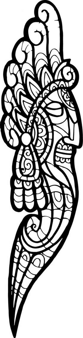 Native American Art Sticker 27