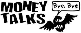 Money Talks Sticker