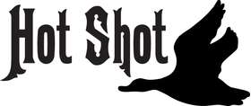 Hot Shot Duck Sticker