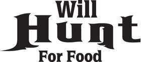 Will Hunt for Food Sticker