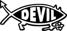 Devil Fish Sticker 2205
