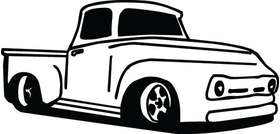 Classic Truck Sticker 48