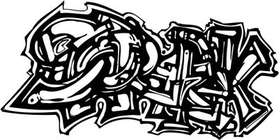 Graffiti Art Sticker 374