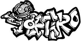 Graffiti Art Sticker 363