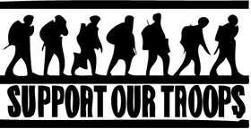 Support Our Troops 3 Sticker