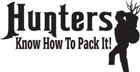 Hunters Know how to Pack it Sticker