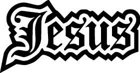 Jesus Sticker 3221