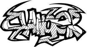Graffiti Art Sticker 357