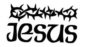 Jesus Sticker 2231
