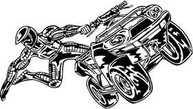 ATV Riders Sticker 74