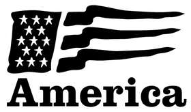 US America Flag Sticker 3