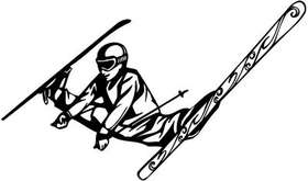Extreme Skier Sticker 2013