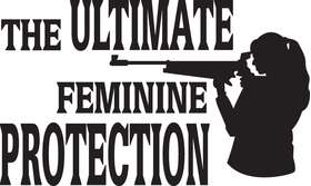 The Ultimate Feminine Protection Sticker