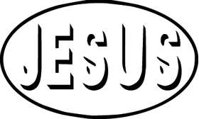 Jesus Sticker 2106