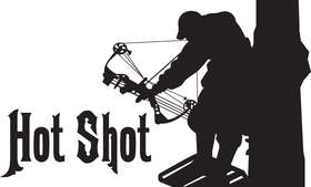 Hot Shot Bowhunter Sticker