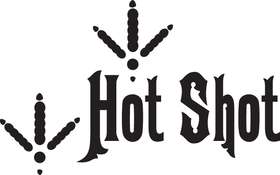 Hot Shot Duck Prints Sticker