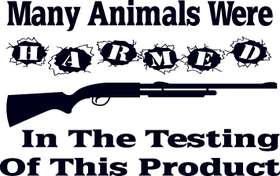 Many Animals Were Harmed Sticker 2