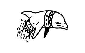 Dolphin Sticker 283