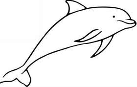 Dolphin Sticker 424