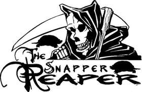 The Snapper Reaper Sticker