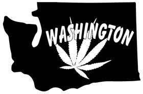 Washington Marijuana Sticker