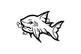 Shark Sticker 34